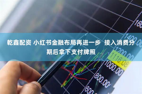 乾鑫配资 小红书金融布局再进一步  接入消费分期后拿下支付牌照